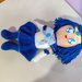  Sailor Mercury bambola amigurumi uncinetto guerriera fumetti e cartoon