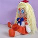 Bambola di lana fatta a mano all'uncinetto, amigurumi SailorVenus