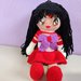 Bambola amigurumi all'uncinetto, Sailor Mars