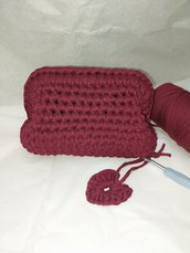 CLUTCH BAG BORDEAUX