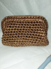 CLUTCH BAG BRONZO