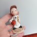 Statuina basket personalizzata tunica comunione bmbo