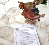 MENU Matrimonio personalizzati