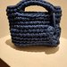 BORSA UNCINETTO BLU