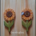 Decorazione da parete girasole