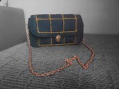 Pochette Elegante Petrolio