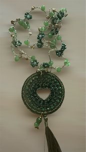 Collana Green Heart