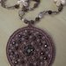 Collana Flower crochet 