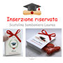 Inserzione riservata scatolina bomboniera Laurea