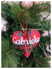 Cuori personalizzati da appendere all’albero ❤️