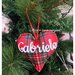 Cuori personalizzati da appendere all’albero ❤️