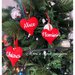 Cuori personalizzati da appendere all’albero ❤️