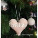 Cuori personalizzati da appendere all’albero ❤️