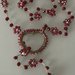 Collana Red Flower 