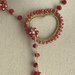 Collana Red Flower 