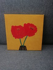 Quadro tela fiori