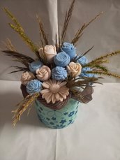 Fiori in cera bouquet