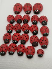 Decorazioni coccinella adesiva 112 pz in stock