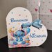 Scatolina Stitch fiocco compleanno festa regalino gadget lilla 