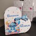 Scatolina Stitch fiocco compleanno festa regalino gadget lilla 