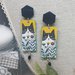 Orecchini gatto cat earrings carta paper 