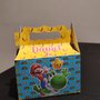 Scatolina super Mario Bros compleanno festa decorazione gadget kit party caramelle 