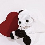 Cagnolino peluche amigurumi 