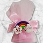 Bomboniera arcobaleno nascita minnie battesimo segnaposto compleanno palloncino nuvola unicorno 