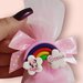 Bomboniera arcobaleno nascita minnie battesimo segnaposto compleanno palloncino nuvola unicorno 