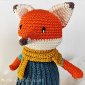 Volpe Natalizia Amigurumi