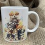 Tazza -Mug in ceramica Cuccioli Cagnolini Simpatici