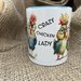 Tazza -Mug in ceramica Crazy Chitcken Lady