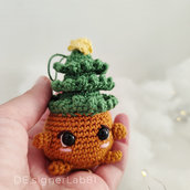 Decorazione Albero Natale amigurumi