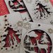 tag decorazione personalizzata legno albero di natale incisione nome personalizzato handmade laser regalo