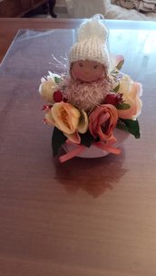 Gnometta fiori e pouf