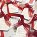 Segnaposto Natale 18 Tags gesso profumato con frase