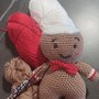 Amigurumi Pan di zenzero