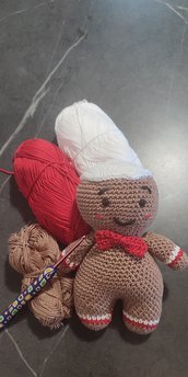 Amigurumi Pan di zenzero