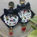 Orecchini cartoni animati Snoopy earrings 