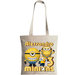 Borsa shopping Minions in cotone per libri libreria personalizza regalo festa compleanno