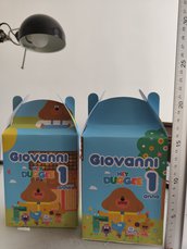 scatola Hey Duggee 1/2 happy meal personalizza porta merenda