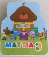 10 Scatoline e etichette adesivi Hey Duggee personalizza Nutella vaschetta