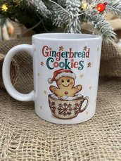 Tazza -Mug in ceramica Ricetta Gingerbread Cookies