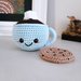 Tazza amigurumi tazzina caffè fatta a mano