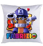 Federa Brawl Stars personalizza Cuscino con nome stampa foto in DTF