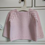 Maglia spiga bambina 