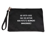 Pochette cotone personalizzata