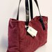 Borsa shopper velluto handmade