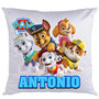 Federa Paw Patrol personalizza Cuscino con nome stampa foto in DTF