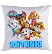 Federa Paw Patrol personalizza Cuscino con nome stampa foto in DTF